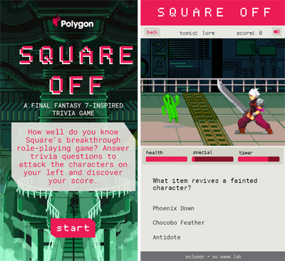 Square Off Polygon Game